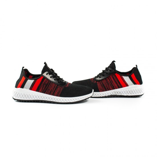 Pantofi Sport Antonio Negru Rosu - Pantofi sport - oferit de unuplusunugratis.ro