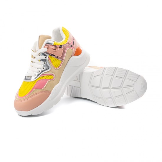 Pantofi Sport Clara Galben - Pantofi sport - oferit de unuplusunugratis.ro