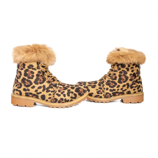 Bocanci Carla Leopard - Ghete - Bocanci - oferit de unuplusunugratis.ro
