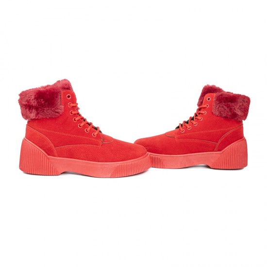 Ghete Dama Andra Rosu - Ghete - Bocanci - oferit de unuplusunugratis.ro