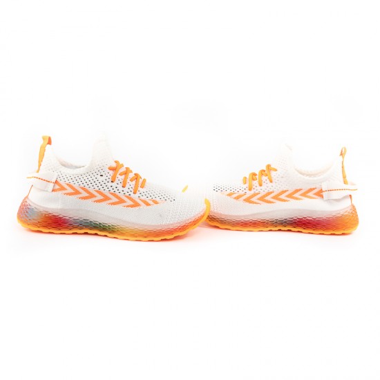 Pantofi Sport Renato White Orange - Pantofi sport - oferit de unuplusunugratis.ro