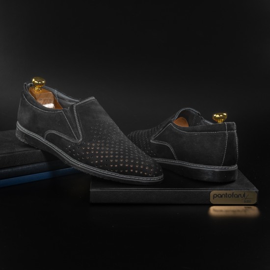 *Pantofi din piele naturala COD 006 NEGRU - Pantofi - oferit de unuplusunugratis.ro