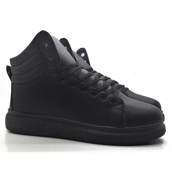 Ghete Barbati Brando Negru - Ghete - Bocanci - oferit de unuplusunugratis.ro