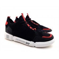 Pantofi Sport Denver Negru Rosu