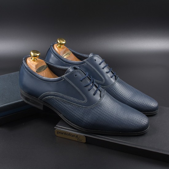 *Pantofi din piele naturala CIOC STEF BLUE MTR COD 007- Pantofi-oferit de unuplusunugratis.ro *Pantofi din piele naturala CIOC STEF BLUE MTR COD 007 - Pantofi - oferit de unuplusunugratis.ro